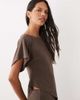 ASOS DESIGN ASOS DESIGN cape style top set in brown - 1
