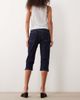 ASOS DESIGN ASOS DESIGN capri jeans with front pockets in rinse-Navy - 2