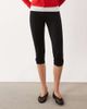 ASOS DESIGN ASOS DESIGN capri leggings with lace trim in black - 3
