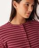 ASOS DESIGN ASOS DESIGN cardigan in burgundy stripes-Multi - 3