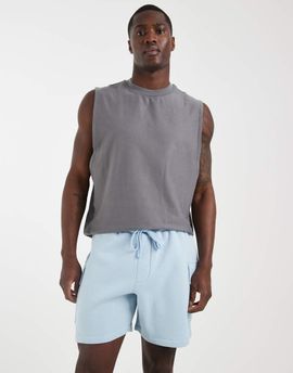 ASOS DESIGN ASOS DESIGN cargo jersey shorts in light blue