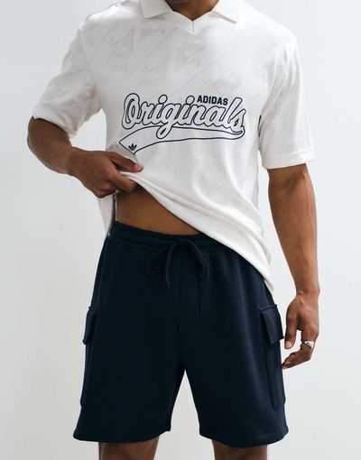 ASOS DESIGN ASOS DESIGN cargo jersey shorts in navy