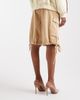 ASOS DESIGN ASOS DESIGN cargo pocket longline shorts in stone-Green - 3