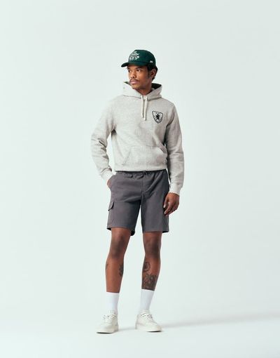 ASOS DESIGN ASOS DESIGN cargo shorts in mid length in gray