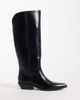 ASOS DESIGN ASOS DESIGN Carina western knee boots in black - 1