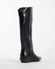 ASOS DESIGN ASOS DESIGN Carina western knee boots in black - 4