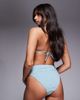 ASOS DESIGN ASOS DESIGN Cassi Azores high leg high waist bikini bottoms in sea foam-Blue - 2