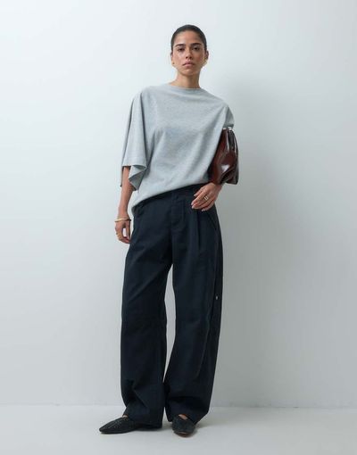 ASOS DESIGN ASOS DESIGN casual utility pants with pocket detailing in black