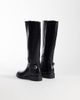 ASOS DESIGN ASOS DESIGN Cecile flat riding knee boots in black - 3