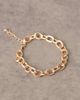 ASOS DESIGN ASOS DESIGN chain bracelet in textured gold - 1