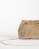 ASOS DESIGN ASOS DESIGN chain mail shoulder bag with chain strap in gold - 4