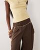 ASOS DESIGN ASOS DESIGN chain tassel belt in gold - 1