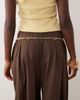 ASOS DESIGN ASOS DESIGN chain tassel belt in gold - 3
