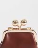 ASOS DESIGN ASOS DESIGN charm pouch in tan-Brown - 3