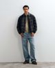 ASOS DESIGN ASOS DESIGN check jacket with contrast collar and quilted lining in green-Black - 1
