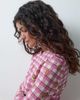 ASOS DESIGN ASOS DESIGN checked pyjama set in gingerbread print-RED - 3