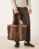 ASOS DESIGN ASOS DESIGN cheetah canvas tote bag in brown - 4