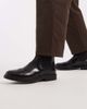 ASOS DESIGN ASOS DESIGN chelsea boots in black leather with brogue detailing - 1