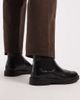 ASOS DESIGN ASOS DESIGN chelsea boots in black leather with brogue detailing - 3