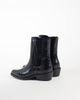 ASOS DESIGN ASOS DESIGN chelsea boots with cuban heels and concealed gussets in black croc - 4