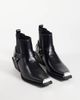 ASOS DESIGN ASOS DESIGN chelsea boots with cuban heels and removable straps in black - 2