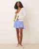 ASOS DESIGN ASOS DESIGN chiffon flare mini skirt in baby blue - 1