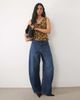ASOS DESIGN ASOS DESIGN chiffon top set in brown floral-Multi - 2