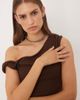 ASOS DESIGN ASOS DESIGN choker necklace with triple row of faux crystals-Silver - 1