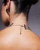 ASOS DESIGN ASOS DESIGN choker with spider and chain details in silver tone - 3
