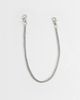 ASOS DESIGN ASOS DESIGN chunky box link jeans chain in burnished silver - 1