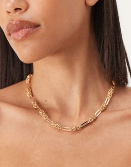 ASOS DESIGN ASOS DESIGN chunky chain necklace in gold tone