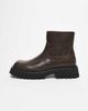 ASOS DESIGN ASOS DESIGN chunky chelsea boots in brown-Black - 3