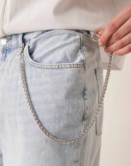 ASOS DESIGN ASOS DESIGN chunky jeans chain in silver