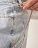 ASOS DESIGN ASOS DESIGN chunky jeans chain in silver - 3