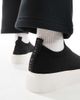 ASOS DESIGN ASOS DESIGN chunky knit sneakers-Black - 3