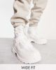 ASOS DESIGN ASOS DESIGN chunky lace up boot in white - 1