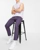 ASOS DESIGN ASOS DESIGN cigarette fit chinos in washed navy - 2