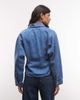 ASOS DESIGN ASOS DESIGN cinched waist denim shirt in blue - part of a set - 4