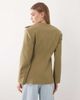 ASOS DESIGN ASOS DESIGN cinched waist jacket in khaki-Green - 4