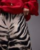 ASOS DESIGN ASOS DESIGN circle maxi skirt in zebra placement print-Multi - 4