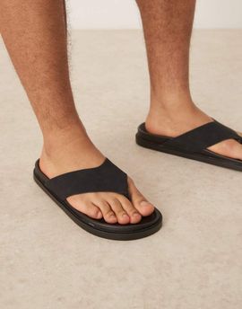 ASOS DESIGN ASOS DESIGN classic flip flops in black