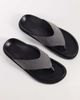 ASOS DESIGN ASOS DESIGN classic flip flops in charcoal-Gray - 2