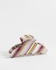 ASOS DESIGN ASOS DESIGN claw hair clip with pink and green stripes-Multi - 1