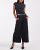ASOS DESIGN ASOS DESIGN clean waistband awkward length barrel in black - 2