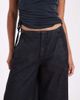 ASOS DESIGN ASOS DESIGN clean waistband awkward length barrel in black - 4