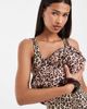 ASOS DESIGN ASOS DESIGN cloud clutch in leopard print-Multi - 4