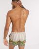 ASOS DESIGN ASOS DESIGN co-ord swim shorts in pastel stripe with fruit border short length-Multi - 2