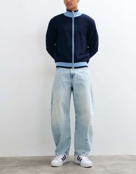 ASOS DESIGN ASOS DESIGN cocoon jeans in light wash blue