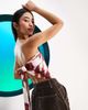 ASOS DESIGN ASOS DESIGN collection scarf top in reversible prints-Multi - 1