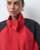 ASOS DESIGN ASOS DESIGN color block track jacket in in red - 3